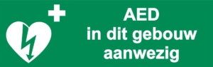 AED aanwezig